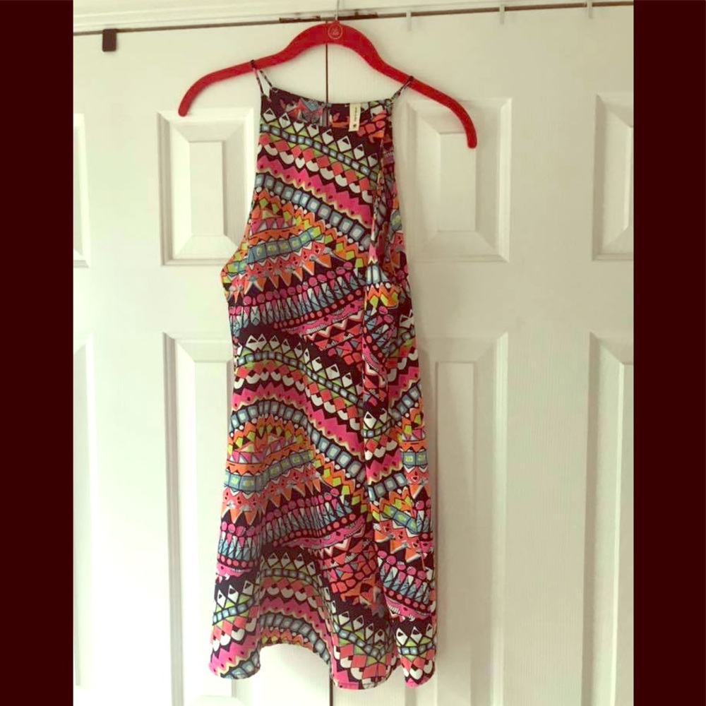 Tribal print dress